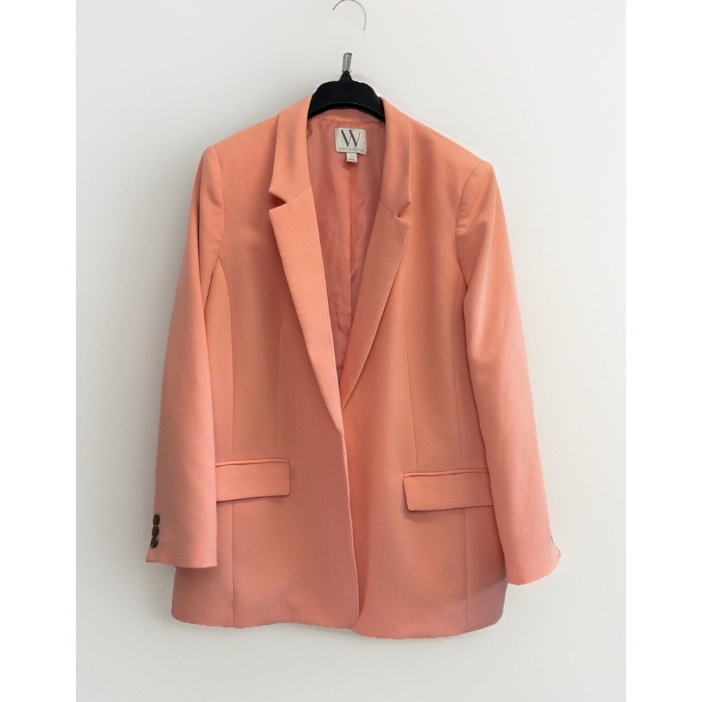 W by Worth Peach Blazer Jacket